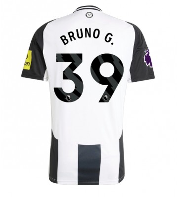 Newcastle United Bruno Guimaraes #39 Primera Equipación 2024-25 Manga Corta